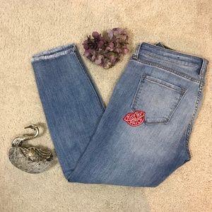 STS Blue Jeans Distressed Patched Size 29